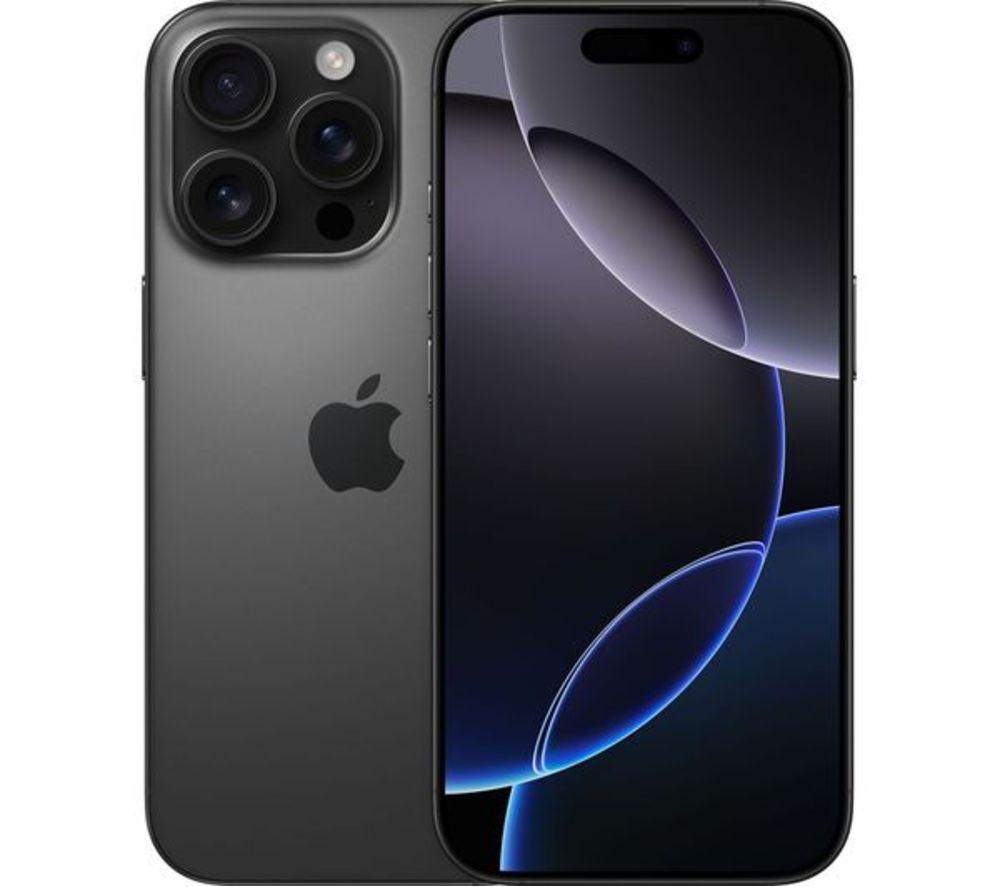 APPLE Refurbished iPhone 16 Pro - 1 TB, Black Titanium (Excellent Condition)