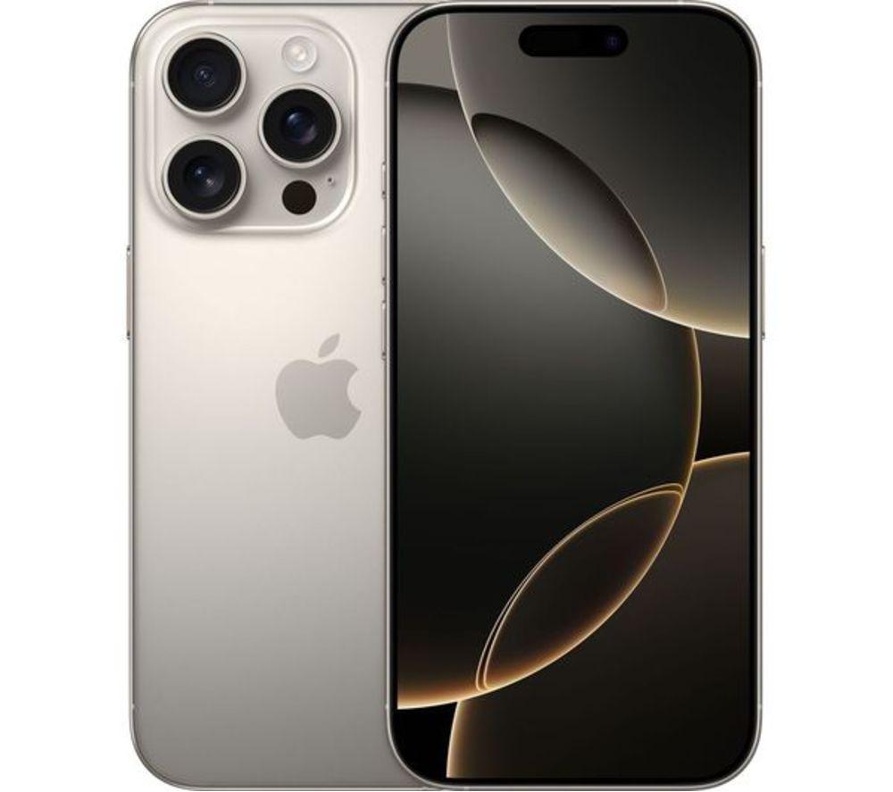 APPLE Refurbished iPhone 16 Pro - 1 TB, Natural Titanium (Excellent Condition)