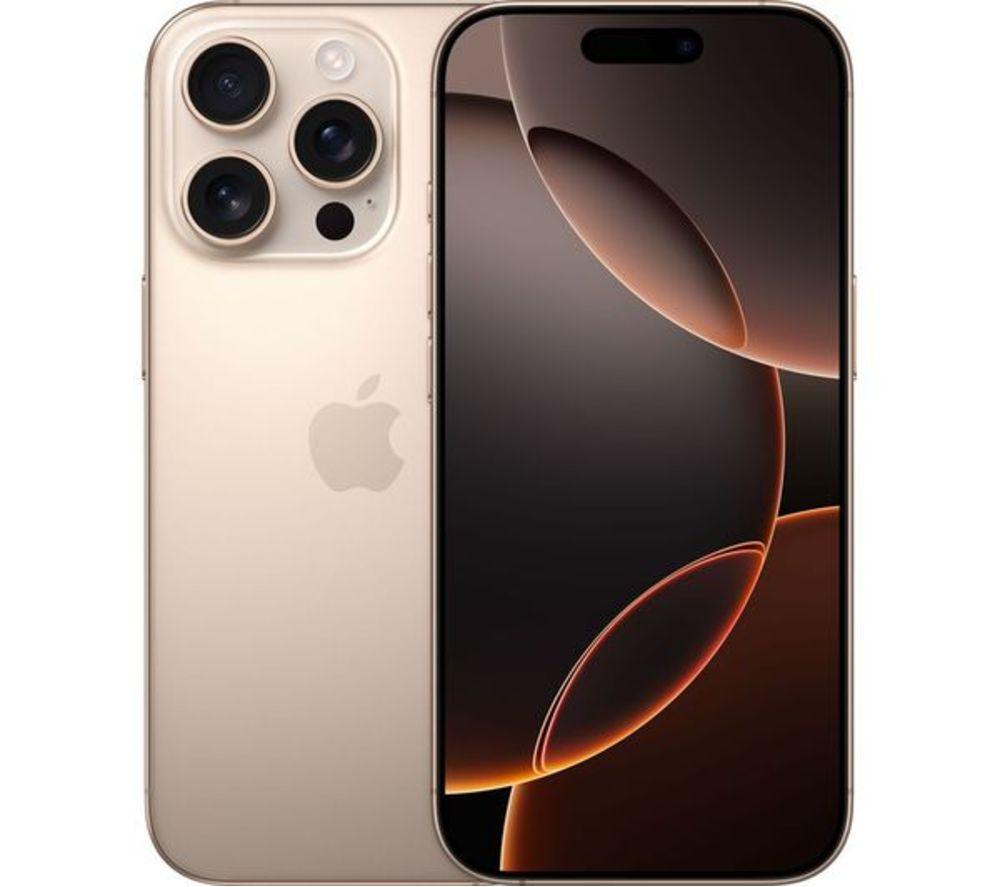 APPLE Refurbished iPhone 16 Pro - 1 TB, Desert Titanium (Excellent Condition)