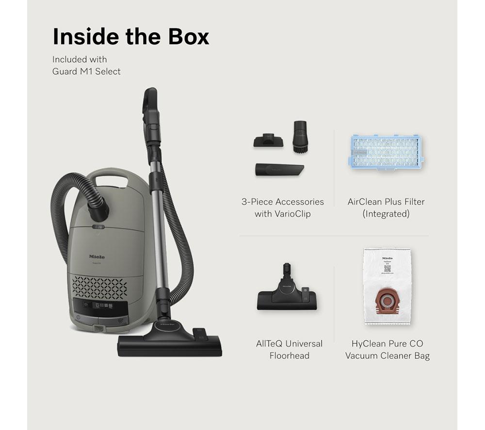 MIELE Guard M1 Select Cylinder Bagged Vacuum Cleaner - Casa Grey image number 2 of 15