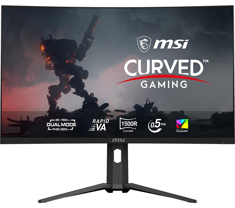 MSI MAG 321CUPDF 4K Ultra HD 32" Curved VA Gaming Monitor - Black