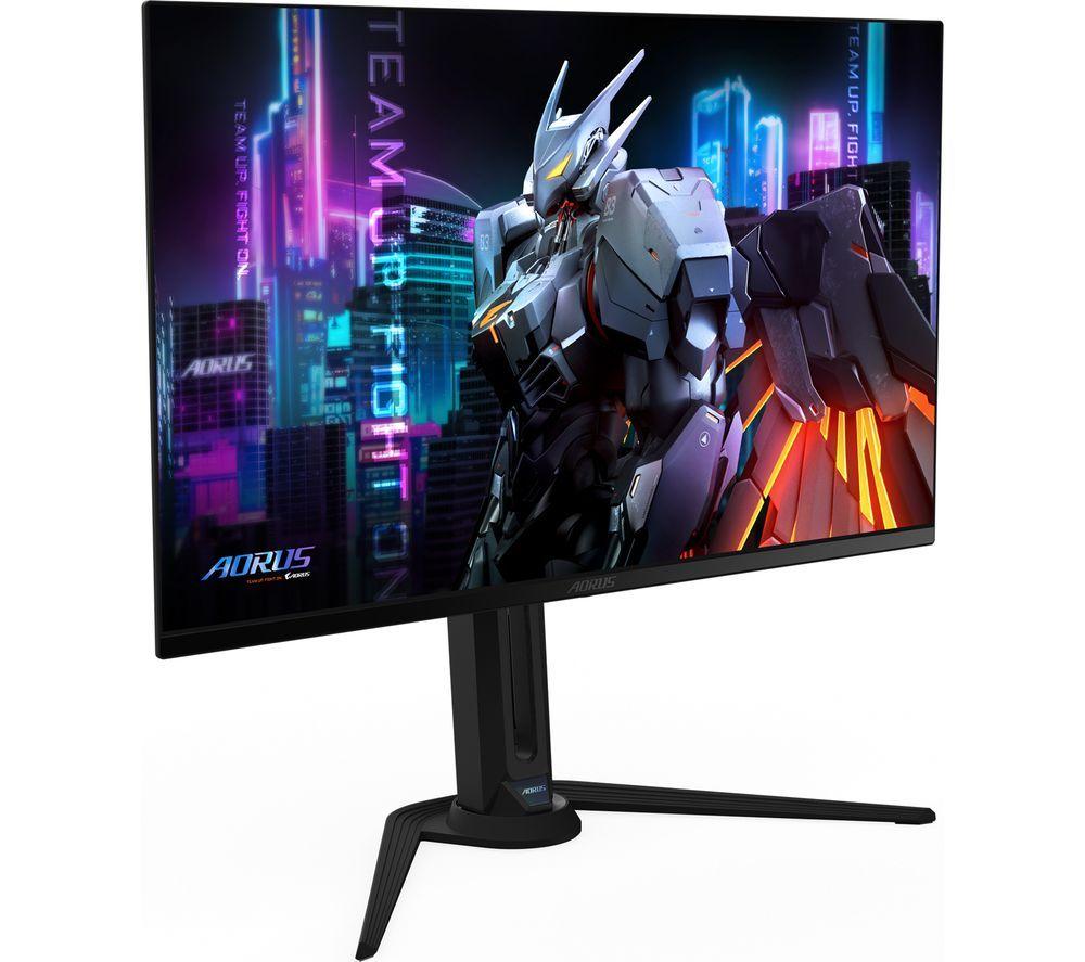 GIGABYTE AORUS FO32U 4K Ultra HD 31.5" QD-OLED Gaming Monitor - Black image number 4 of 6