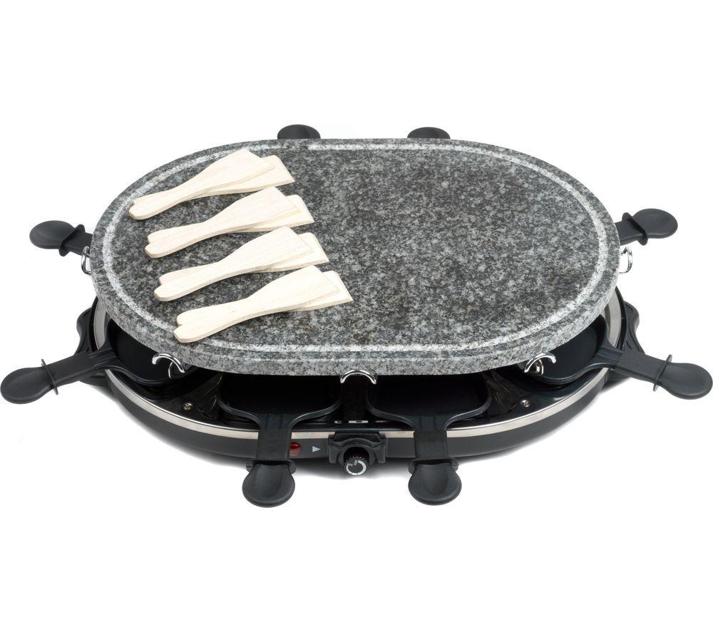 GILES & POSNER Stone Raclette Grill - Black