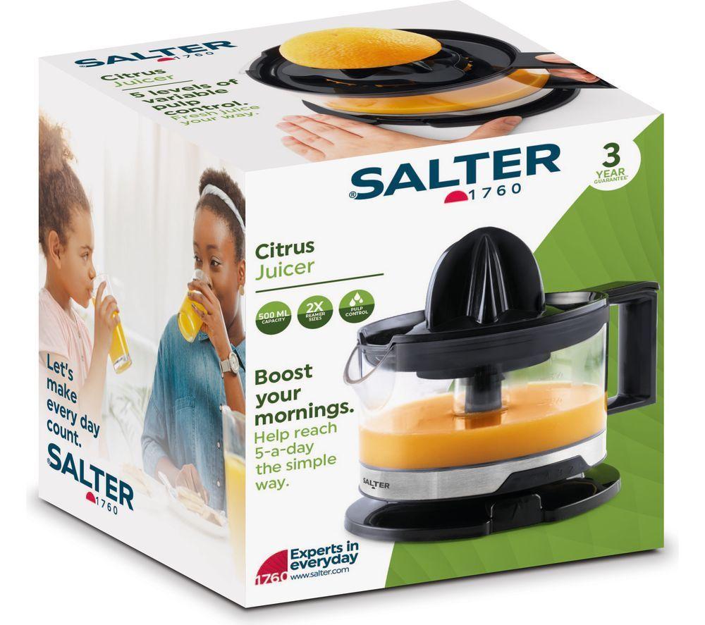 SALTER Electric Citrus Juicer - Black image number 9 of 10