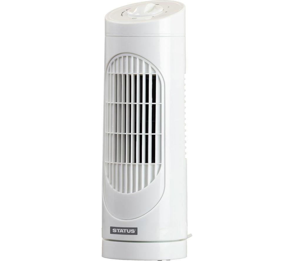 STATUS D14TOWERFAN1PKB 14" Tower Fan - White