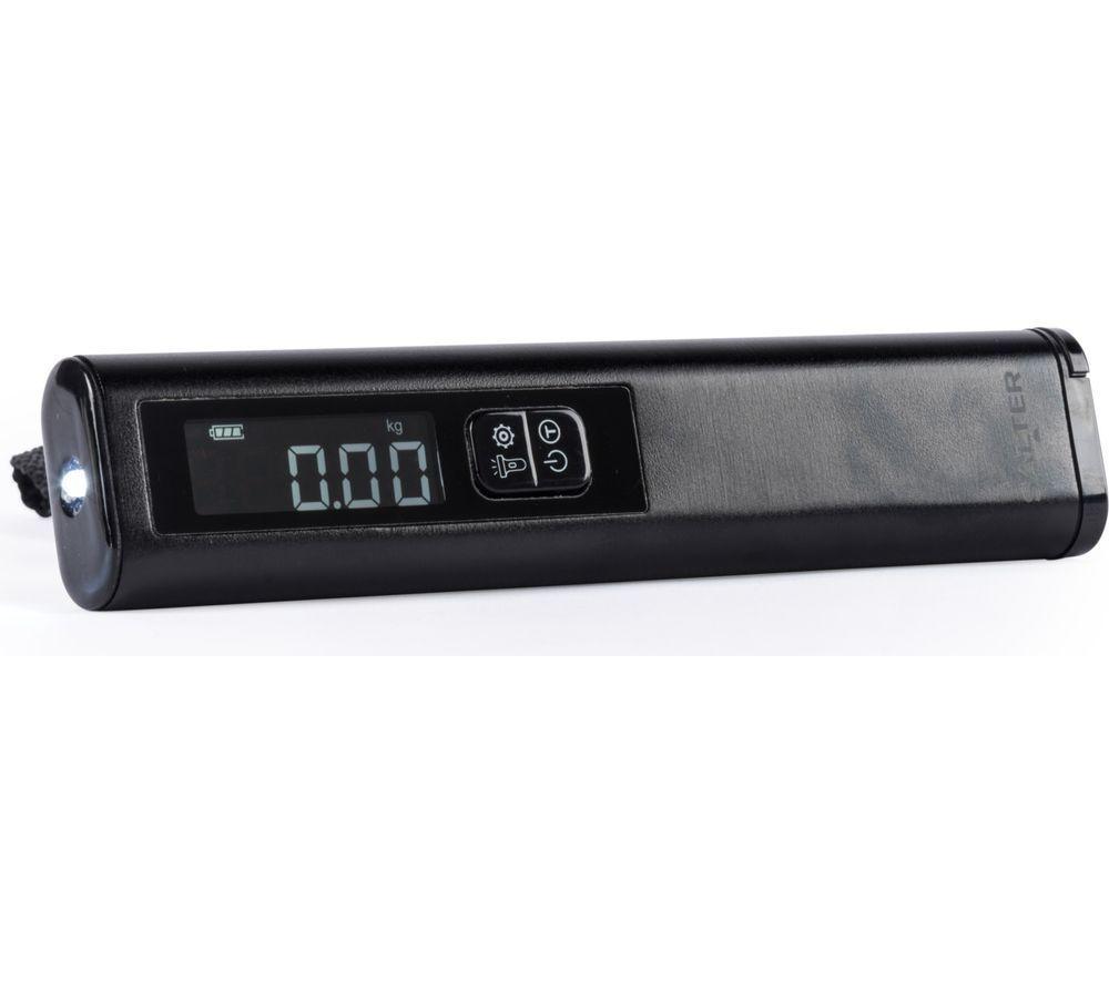 SALTER Digital Luggage Scale with Integrated Torch - Black image number 3 of 9