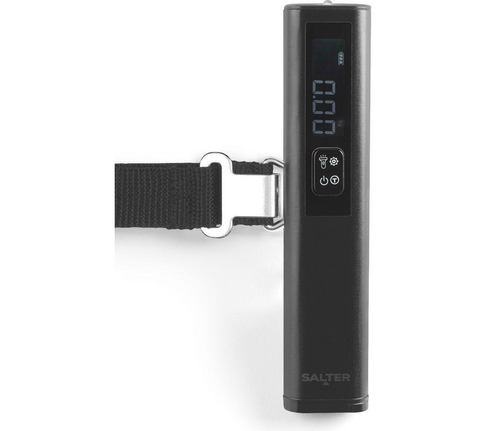 SALTER Digital Luggage Scale with Integrated Torch - Black image number 6 of 9