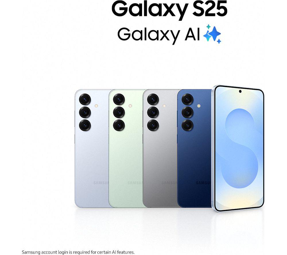 Buy SAMSUNG Galaxy S25 - 256 GB, Icyblue | Currys