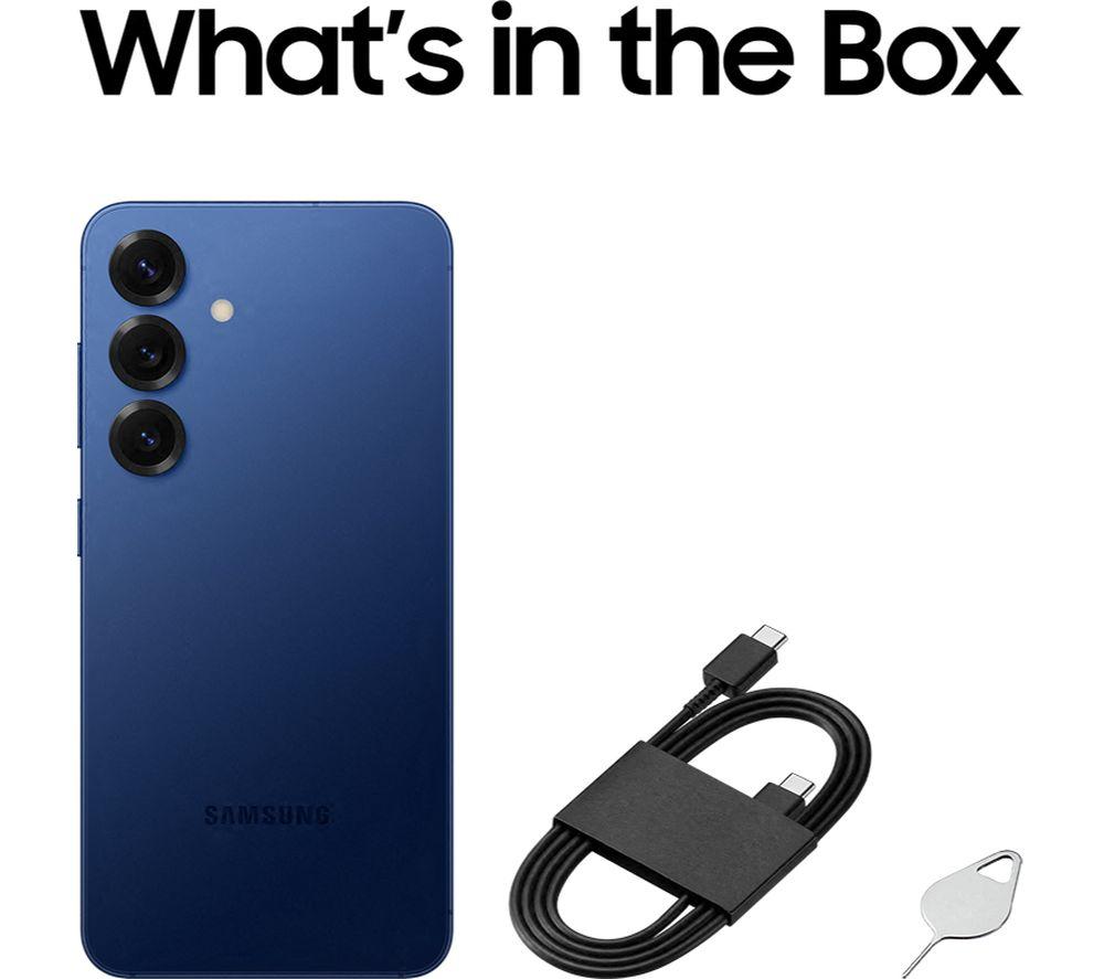 Buy SAMSUNG Galaxy S25 - 256 GB, Navy | Currys