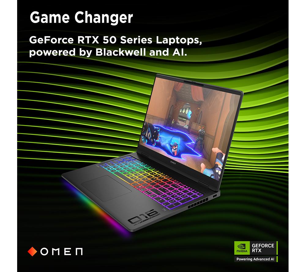 HP OMEN MAX 16-ah0500na 16" Gaming Laptop - Intel&reg; Core&trade; Ultra 9, RTX 5080, 1 TB SSD image number 13 of 34