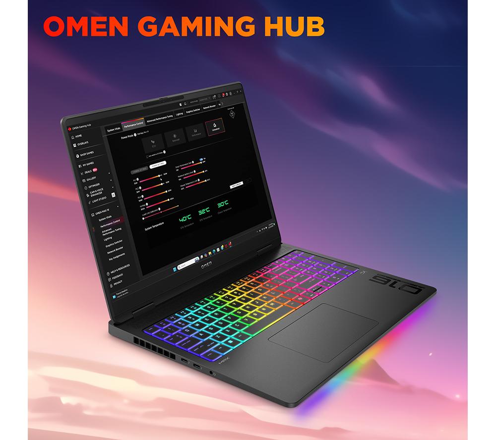 HP OMEN MAX 16-ah0500na 16" Gaming Laptop - Intel&reg; Core&trade; Ultra 9, RTX 5080, 1 TB SSD image number 18 of 34