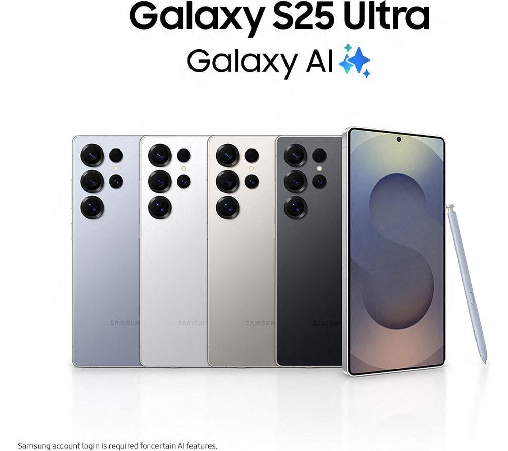 SAMSUNG Galaxy S25 Ultra - 512 GB, Titanium White Silver image number 21 of 33
