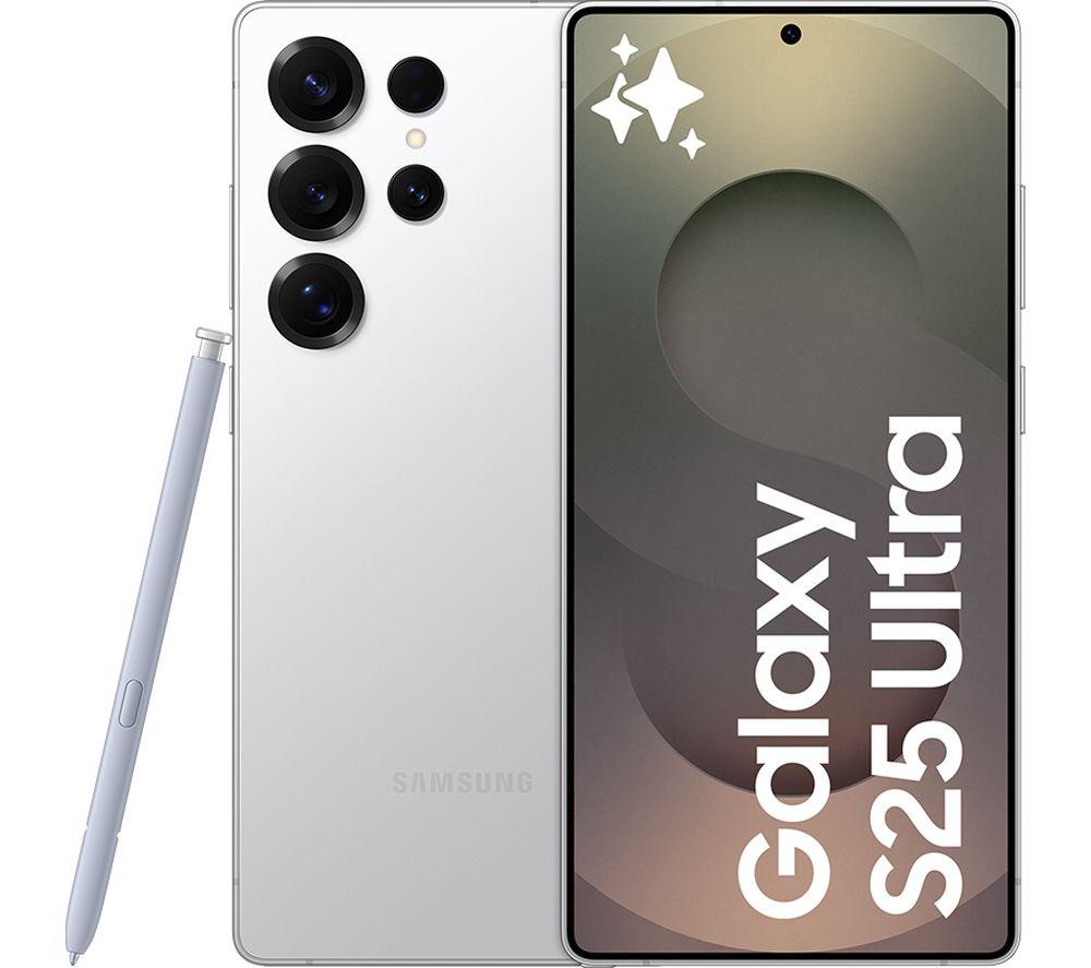 SAMSUNG Galaxy S25 Ultra - 1 TB, Titanium White Silver