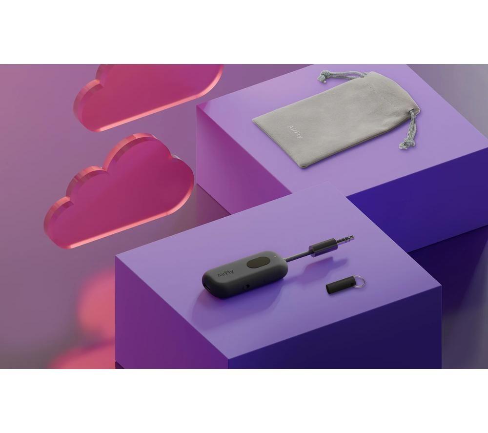 TWELVE SOUTH AirFly Pro Bluetooth Audio Transmitter - Black image number 3 of 4