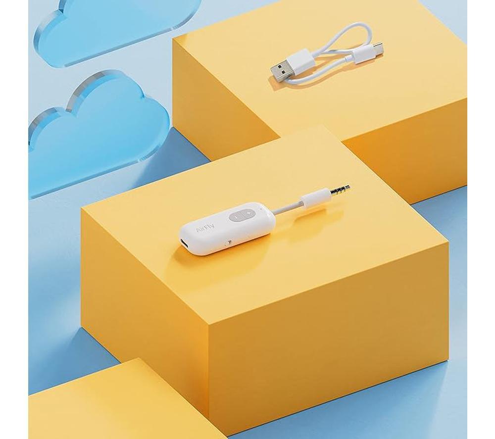 TWELVE SOUTH AirFly SE Bluetooth Audio Transmitter - White image number 2 of 3
