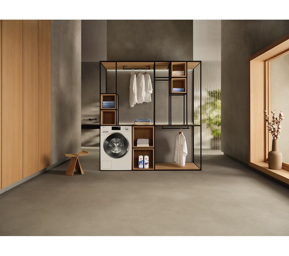 MIELE WWE380 WCS PWash&Steam WiFi-enabled 8 kg 1400 Spin Washing Machine - Lotus White image number 8 of 21