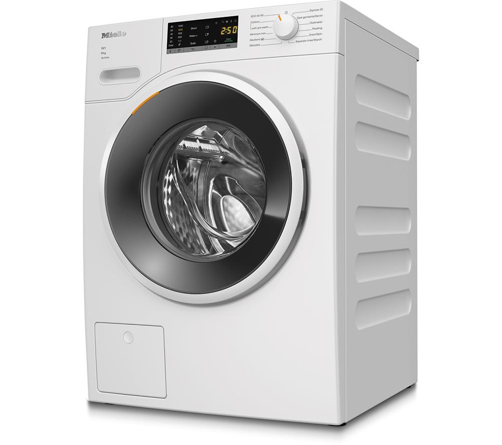 MIELE WWA120 WCS 8 kg 1400 Spin Washing Machine - Lotus White image number 3 of 17