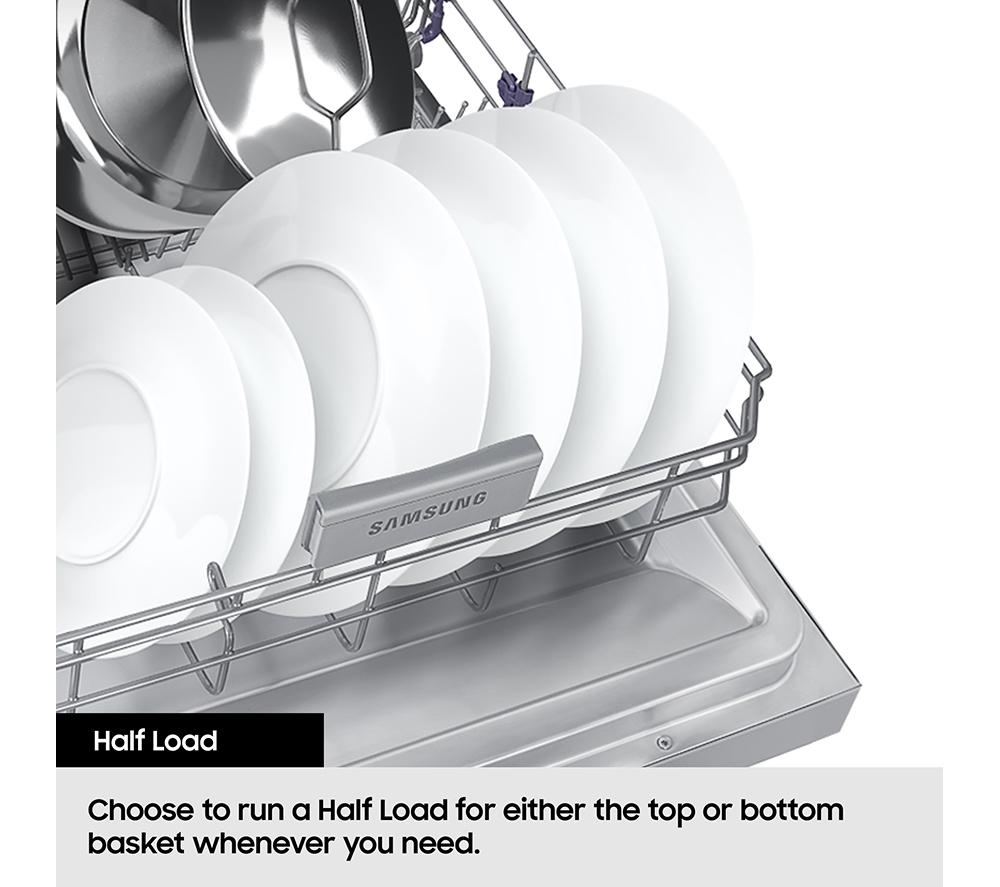SAMSUNG Series 6 DW60DG790I00U4 Full-size Fully Integrated WiFi-enabled Dishwasher image number 5 of 11