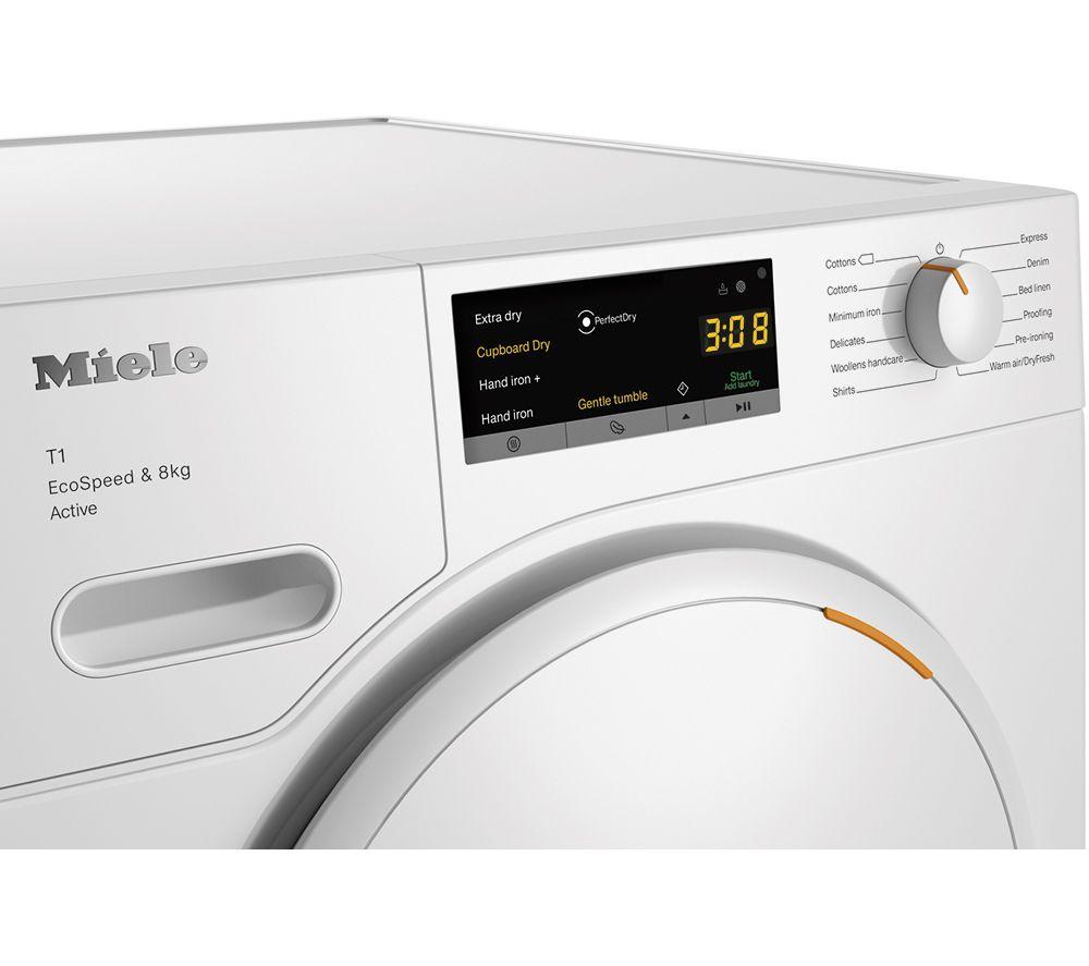 MIELE WWJ880 WCS PWash&TDos&Steam WiFi-enabled 9 kg 1400 Spin Washing Machine - Lotus White image number 4 of 9