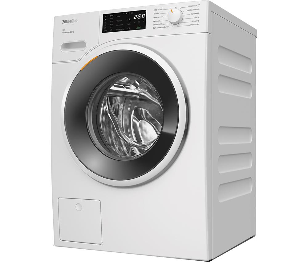 MIELE PWash WWB360 WCS WiFi-enabled 8 kg 1400 Spin Washing Machine - Lotus White image number 3 of 20
