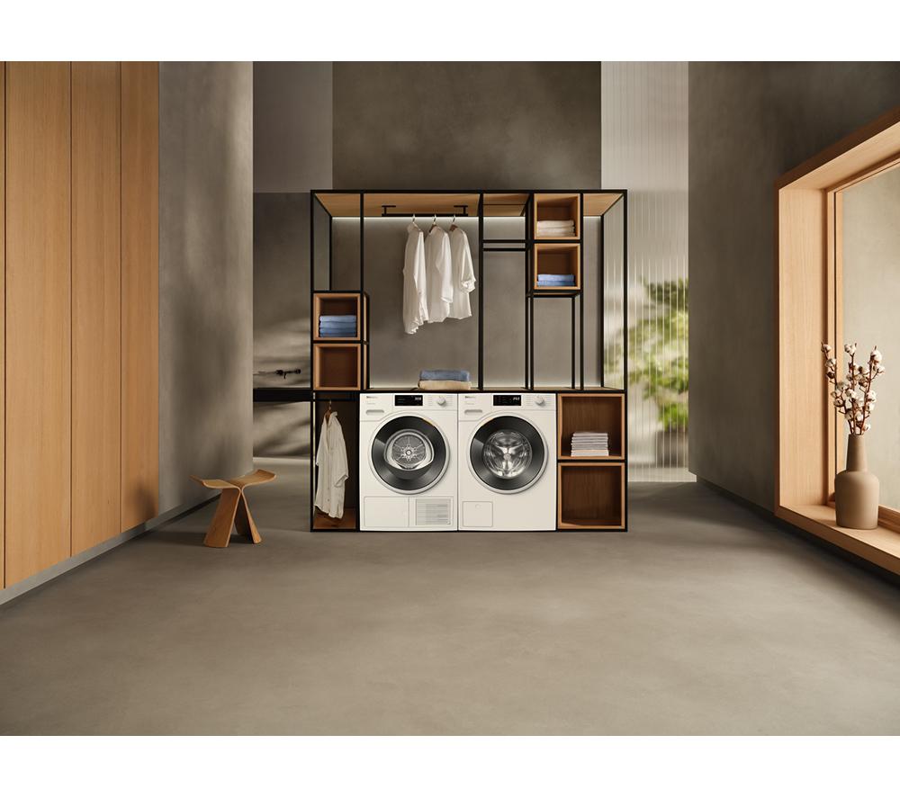 MIELE PWash WWB360 WCS WiFi-enabled 8 kg 1400 Spin Washing Machine - Lotus White image number 9 of 20