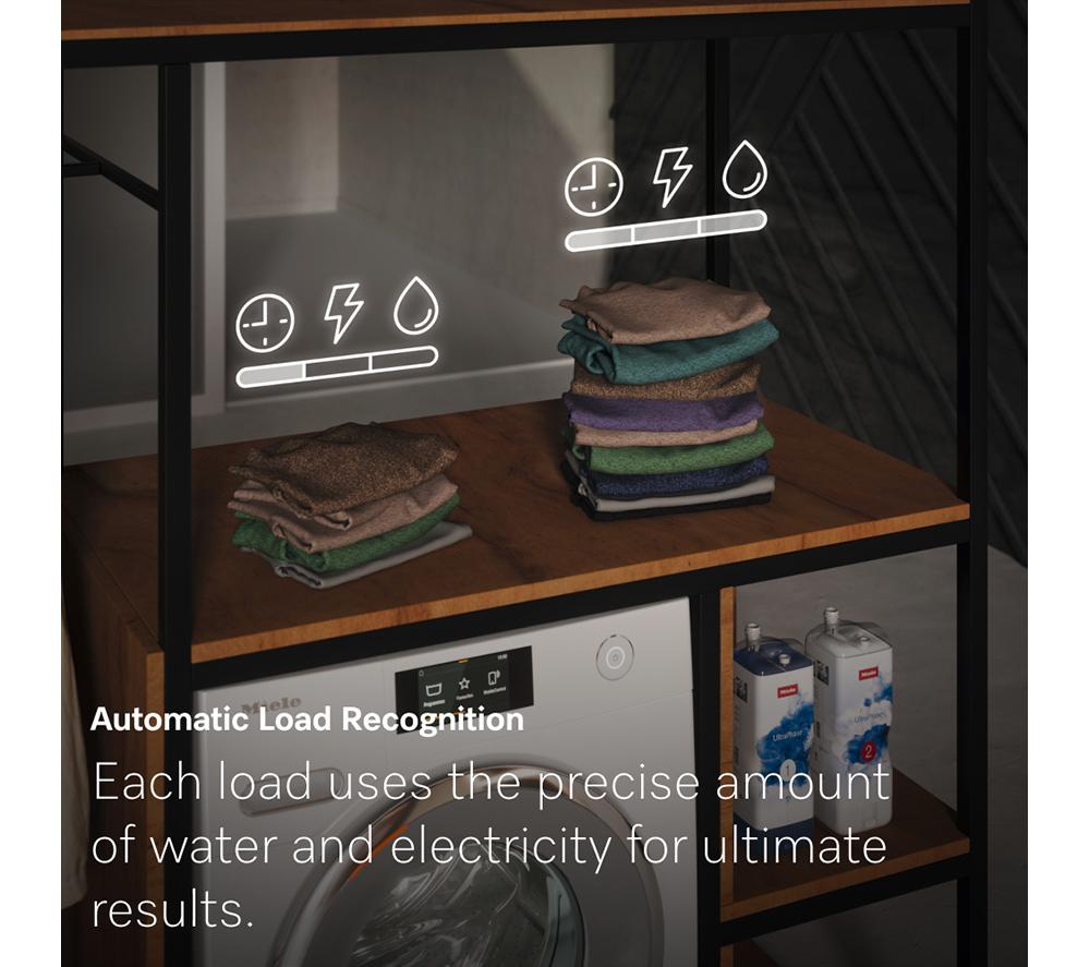 MIELE PWash WWB360 WCS WiFi-enabled 8 kg 1400 Spin Washing Machine - Lotus White image number 15 of 20