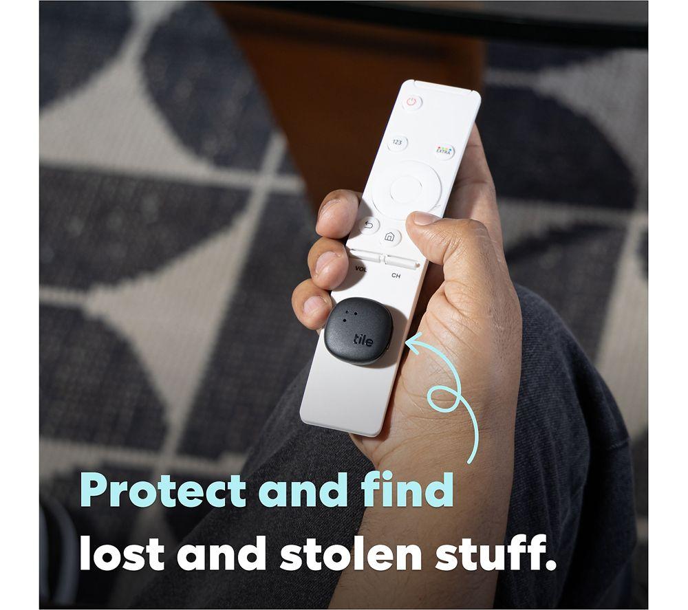TILE Sticker (2024) Bluetooth Tracker - Black image number 4 of 4