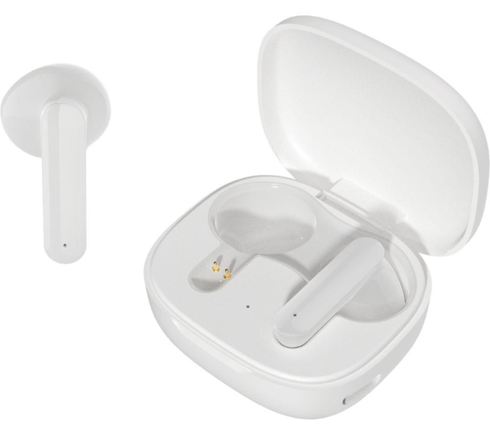 STREETZ T160 Wireless Bluetooth Earbuds - White image number 5 of 6