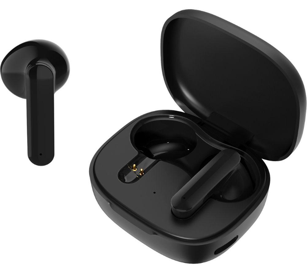 STREETZ T160 Wireless Bluetooth Earbuds - Black image number 5 of 6