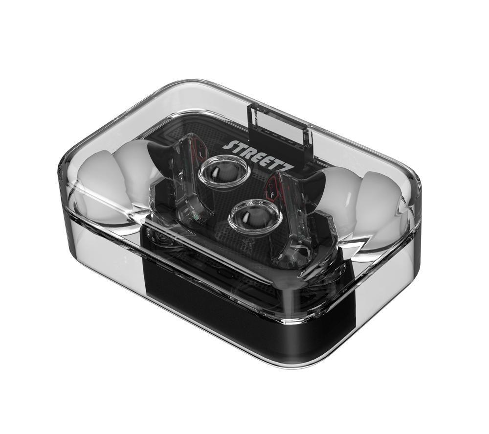 STREETZ T250 Wireless Bluetooth Earbuds - Transparent image number 11 of 11