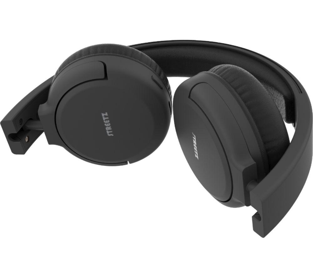 STREETZ BT210 Wireless Bluetooth Headphones - Black image number 3 of 8