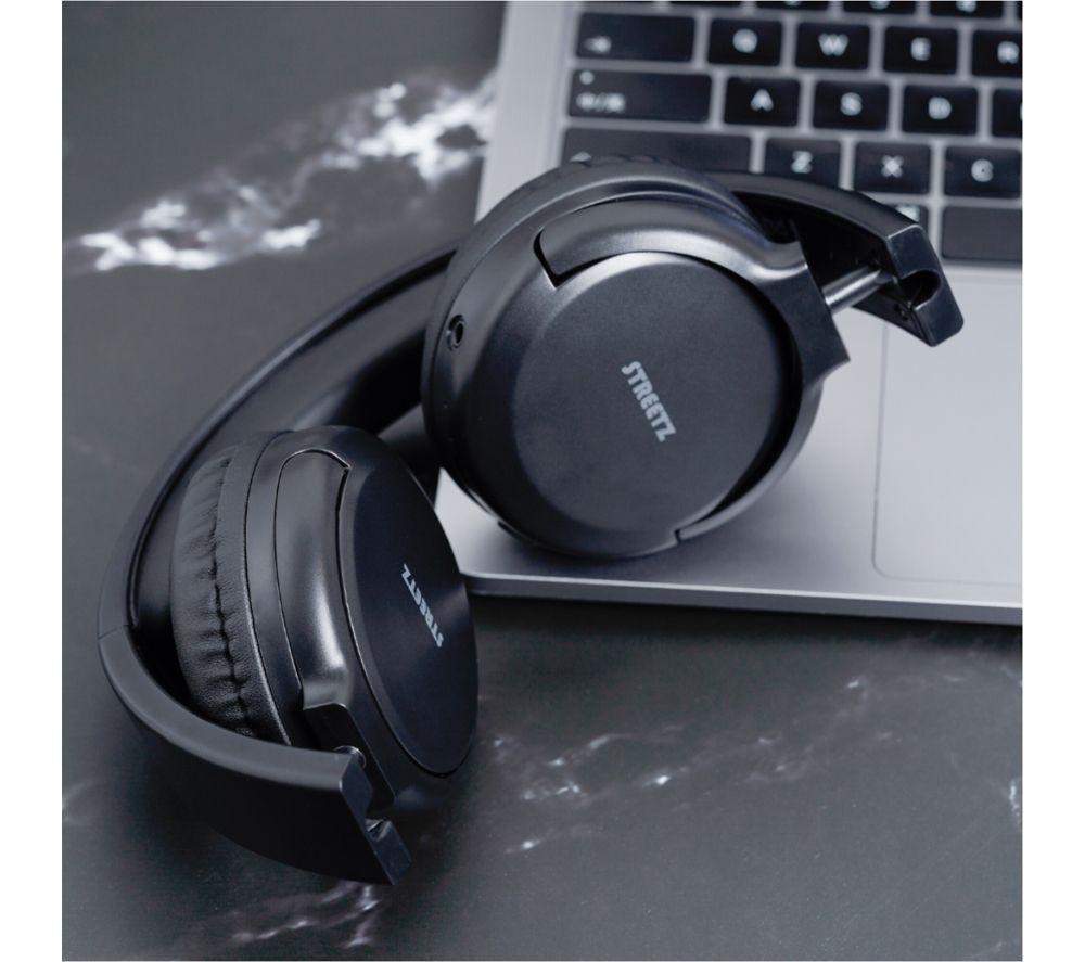 STREETZ BT210 Wireless Bluetooth Headphones - Black image number 5 of 8
