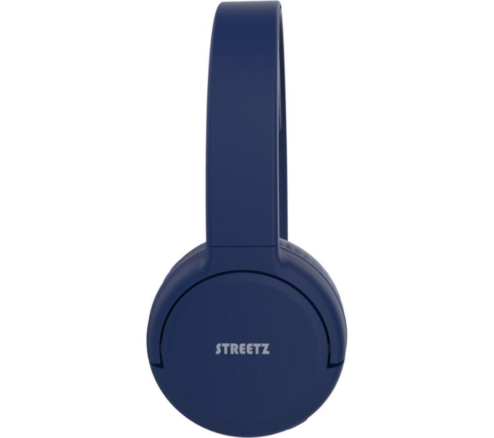 STREETZ BT210 Wireless Bluetooth Headphones - Blue image number 4 of 6