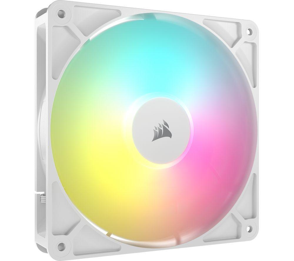 CORSAIR RS140 ARGB PWM 140 mm White Case Fan - Dual Pack image number 4 of 5