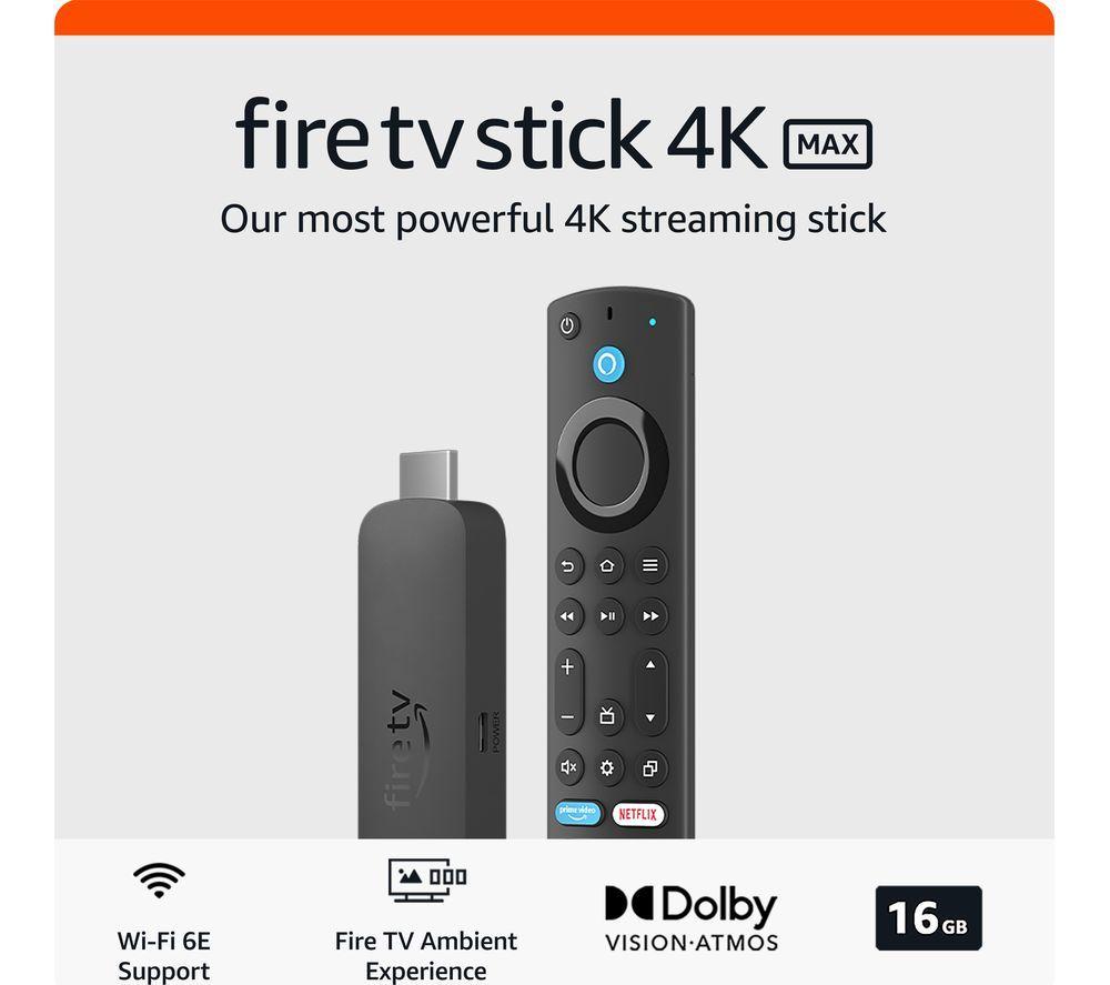 AMAZON Fire TV Stick 4K Max (2025) with Alexa Voice Remote image number 2 of 7