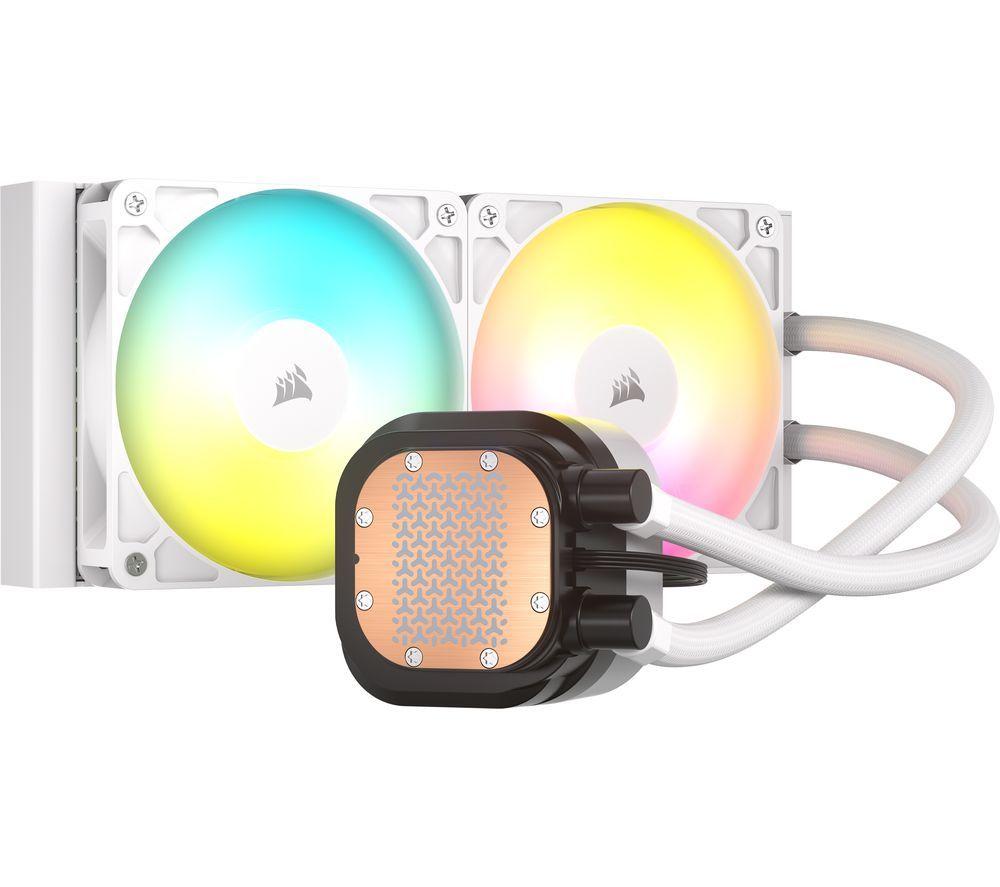 CORSAIR Nautilus 240 RS ARGB Liquid 240 mm CPU Cooler - RGB LED, White image number 2 of 6