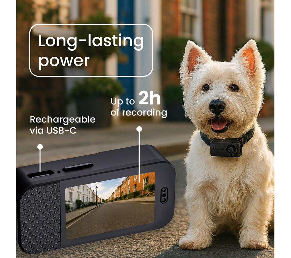 NOERDEN PETPOV Camera Pet Collar - Black image number 6 of 12