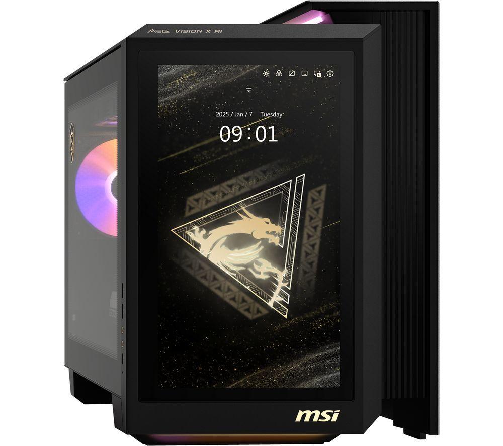 MSI MEG Vision X AI Gaming PC - Intel® Core™ Ultra 9, RTX 5090, 2 TB SSD