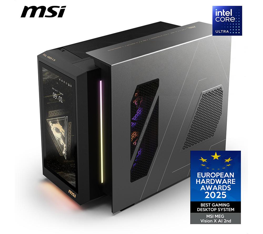 MSI MEG Vision X AI Gaming PC - Intel&reg; Core&trade; Ultra 9, RTX 5090, 2 TB SSD image number 2 of 11