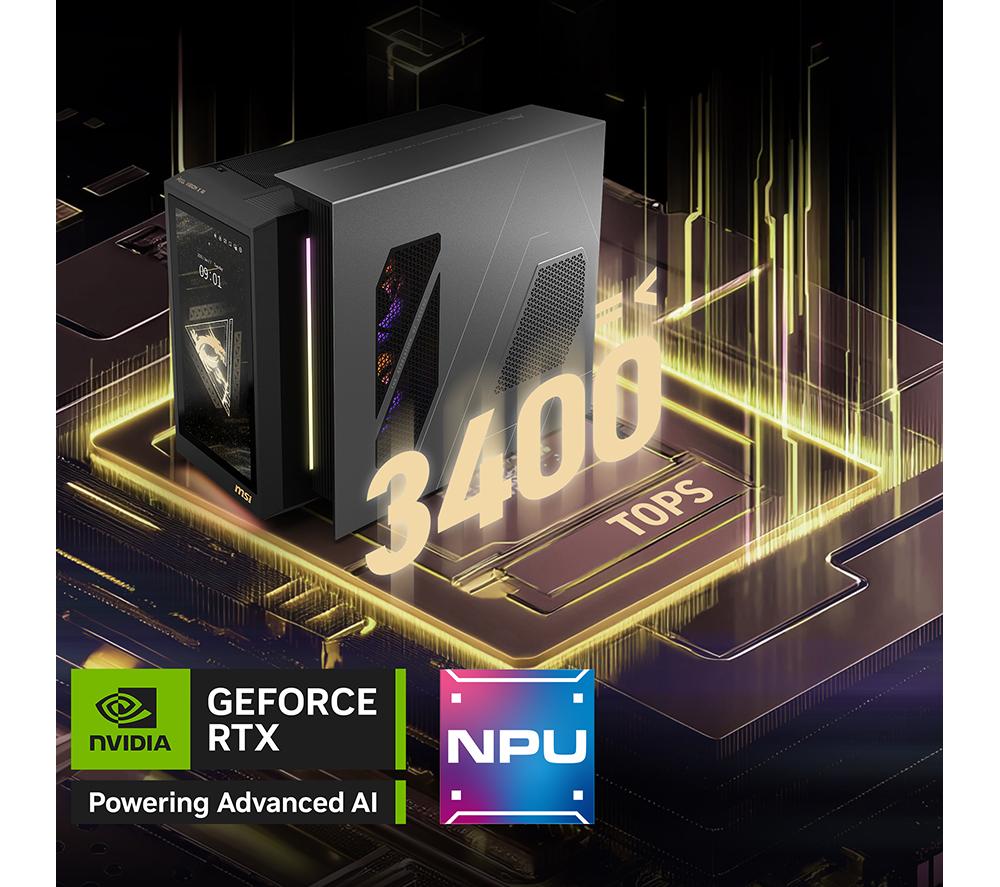 MSI MEG Vision X AI Gaming PC - Intel&reg; Core&trade; Ultra 9, RTX 5090, 2 TB SSD image number 4 of 11