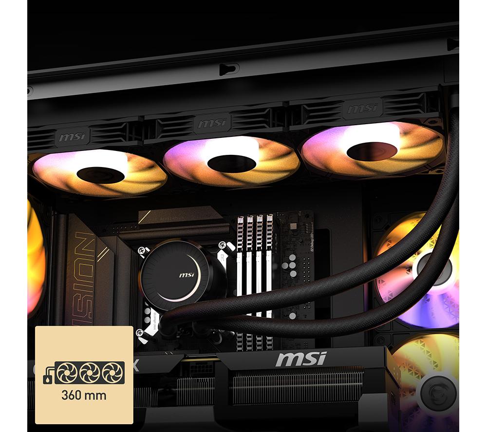 MSI MEG Vision X AI Gaming PC - Intel&reg; Core&trade; Ultra 9, RTX 5090, 2 TB SSD image number 6 of 11