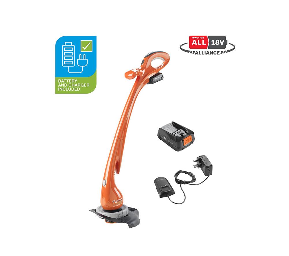 FLYMO EasiTrim Cordless Grass Trimmer - Orange