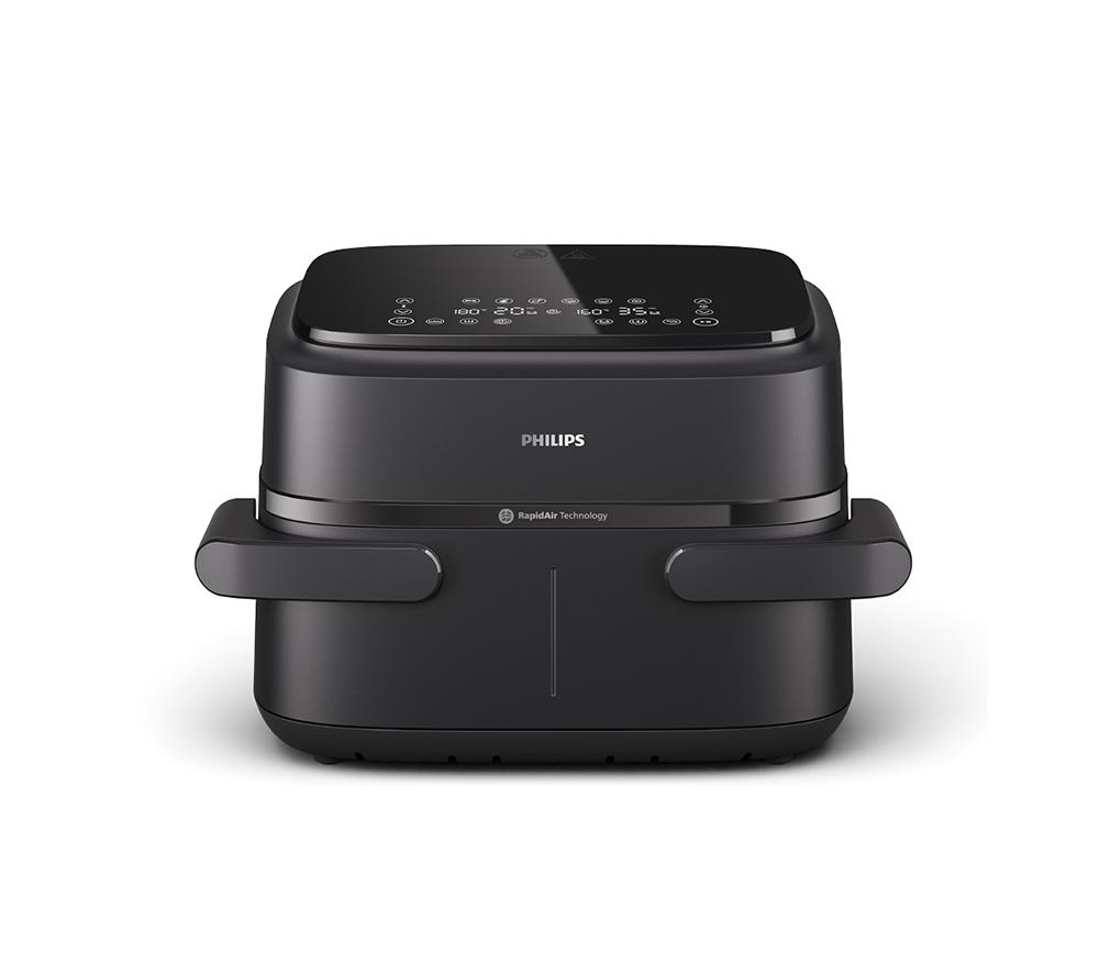 PHILIPS 1000 Series NA150/09 7.1L FlexDrawer Dual Basket Air Fryer - Black image number 12 of 12
