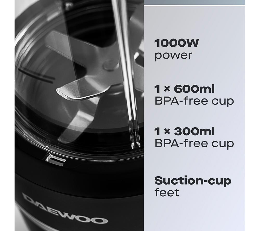 DAEWOO Samurai Ultrablend Pro SDA2782GE Blender - Black image number 2 of 6