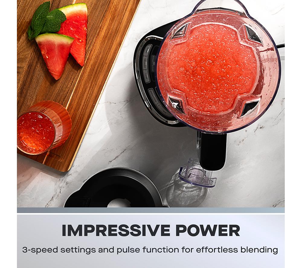 DAEWOO Samurai Powerblend Pro SDA2784GE Blender - Black & Silver image number 4 of 7