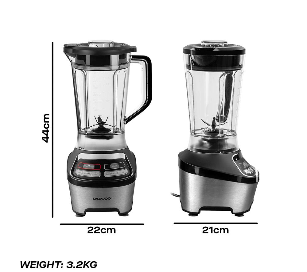 DAEWOO Samurai Powerblend Pro SDA2784GE Blender - Black & Silver image number 7 of 7