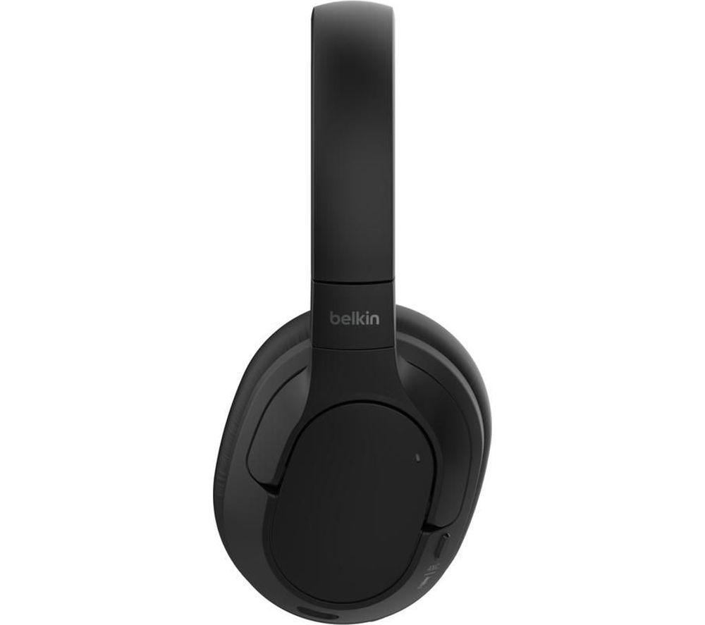 BELKIN SoundForm Isolate Wireless Bluetooth Noise-Cancelling Headphones - Black image number 3 of 9