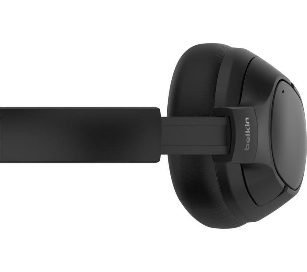 BELKIN SoundForm Isolate Wireless Bluetooth Noise-Cancelling Headphones - Black image number 4 of 9