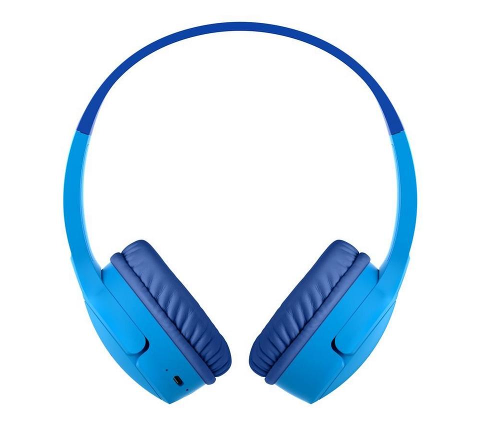 BELKIN SoundForm Mini AUD002BTBLV3 Wireless Bluetooth Kids Headphones - Blue