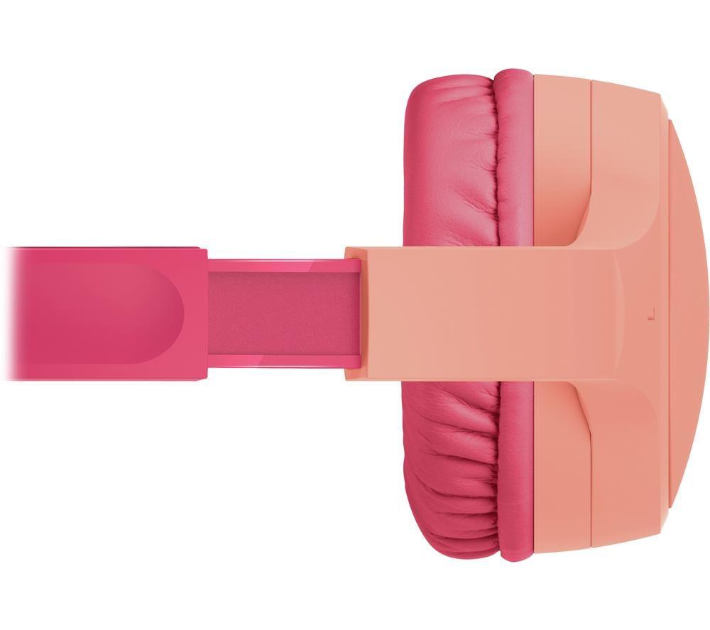 BELKIN SoundForm Mini AUD002BTPKV3 Wireless Bluetooth Kids Headphones - Pink image number 3 of 14